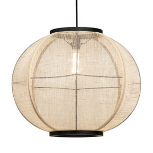 Chrys 1 Light Natural Pendant Light