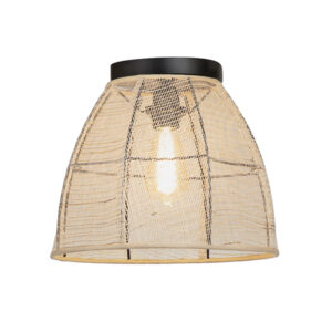 Chrys 1 Light Natural Ceiling Light