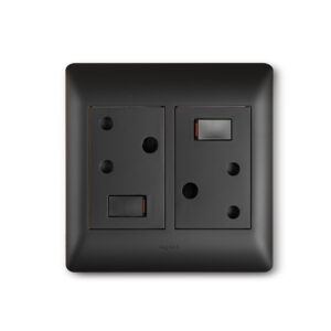 Ysalis Black Double Wall Plug