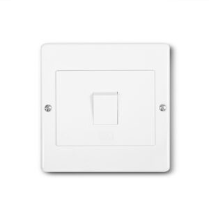 Lesco Steel White Wall Stove Isolator