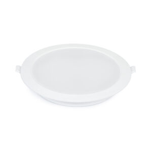 Round 18w Daylight White Recessed Ceiling Panel