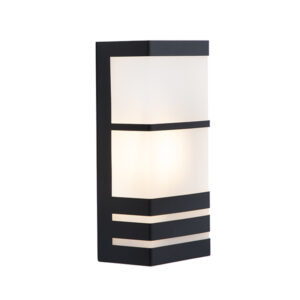 Zanzele Satin Chrome Outdoor Wall Light
