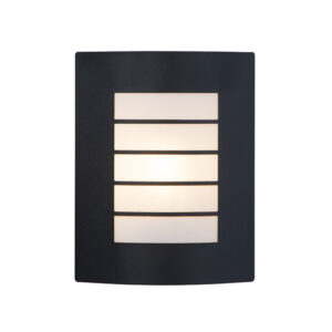 Zanele Black Outdoor Wall Light