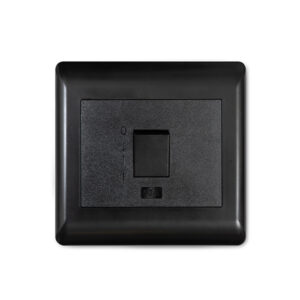 Apollo Black Stove Wall Isolator
