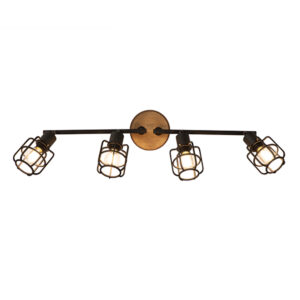 Fabrica 4 Light Black Spotlight