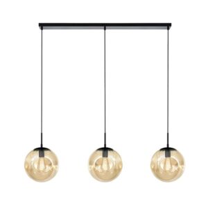 Verve 3 Light Champagne Pendant Light
