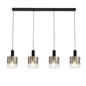 Jiraiya 4 Light Smokey Pendant Light