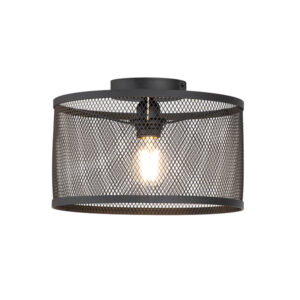Vikander 1 Light Black Ceiling Light
