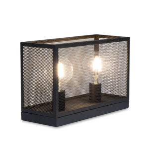 Vikander 2 Light Black Table Lamp