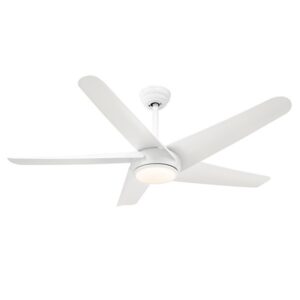 Falco Led 5 Blade White Ceiling Fan