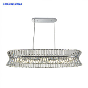 Clarion 10 Light Crystal Pendant Light