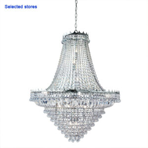Queenbee 19 Light Crystal Pendant Light