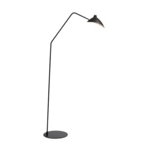 Marzio 1 Light Black Floor Lamp
