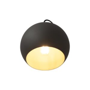 Lava 1 Light Black Wall Light