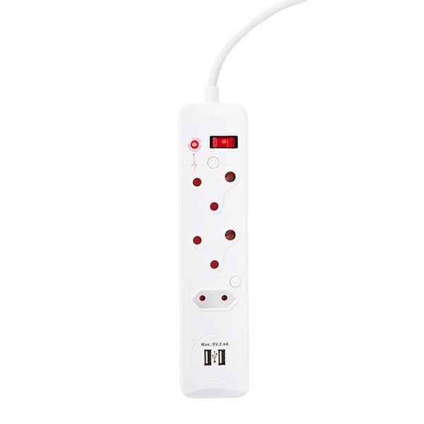 Multiplug 3 Way Surge Protection
