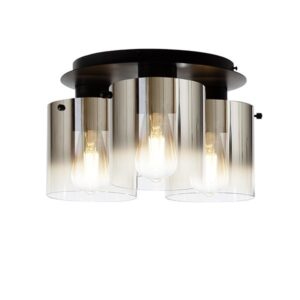 Jiraiya 3 Light Smokey Ceiling Light
