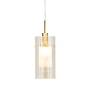 Duo Champagne Pendant Light