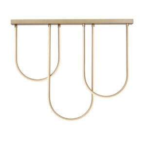 Miami Led 3 Light Bronze Ceiling Light