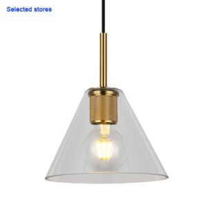 Khaya Gold Pendant Light