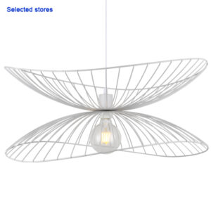 Kehlani Twin White Pendant Light