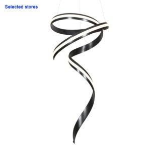 Kyga Led Black Pendant Light