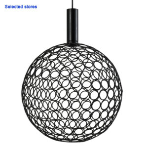 Karbonell Led Black Pendant Light