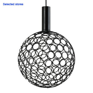 Karbonell Led Black Pendant Light