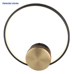 Solex Led 1 Light Gold Wall Light