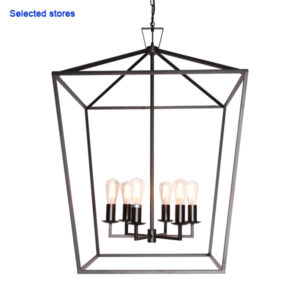 Maison 6 Light Black Pendant Light