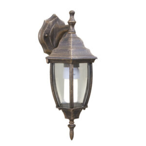 Chelsea Antique Gold Outdoor Wall Lantern