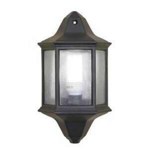 Harrow Black Outdoor Wall Lantern