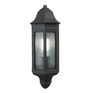 Belvidere Black Outdoor Wall Lantern