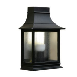 Westcliff Small Black Outdoor Wall Lantern