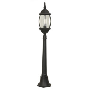 Valiant Black Outdoor Pole Light