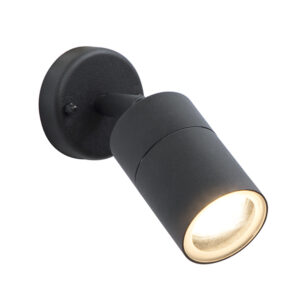 Swivel Black Outdoor Wall Light