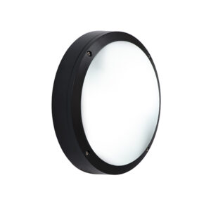 Vincent Black Outdoor Wall Bulkhead Light