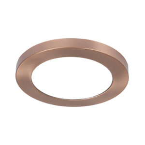 Round 12w Led 6000k Rose Gold Surface Ceiling Panel