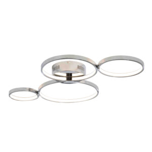 Lucia Led Chrome Ceiling Light
