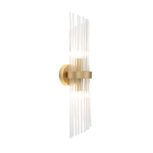 Waterfall 2 Light Gold Wall Light