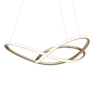 Galaxy Led 1 Light Satin Silver Pendant Light