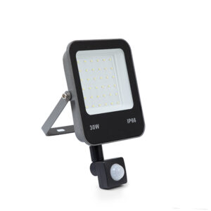 Led 30w Black Motion Sensor Flood Light