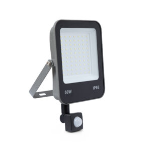 Led 50w Black Motion Sensor Flood Light