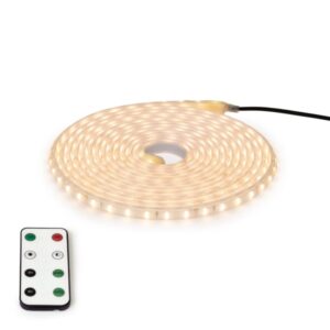 Solar Led  5 Meter Warm White Strip Light + Solar Panel