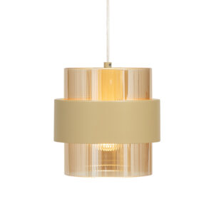 Jupiter Amber Pendant Light