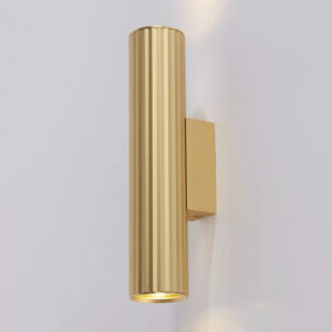Europa 2 Light Gold Wall Light