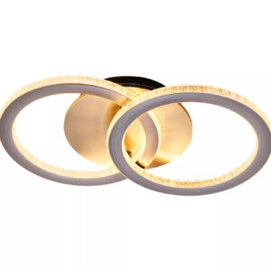 Syros Led Champagne Ceiling Light