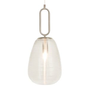 Ginetta Satin Nickel Pendnat Light