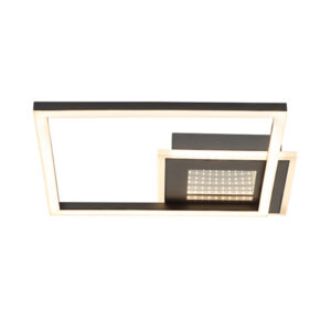 Geometrix3 Led Black Ceiling Light