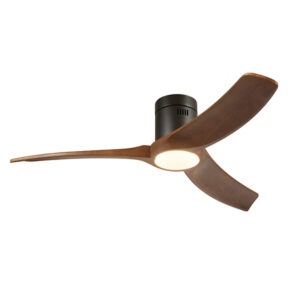 Svolta Led 3 Blade Dark Wood Ceiling Fan