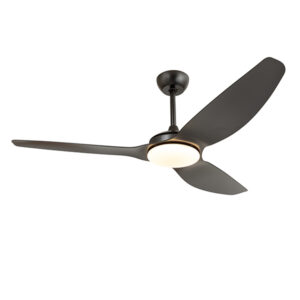 Sussurro Led 3 Blade Black Ceiling Fan